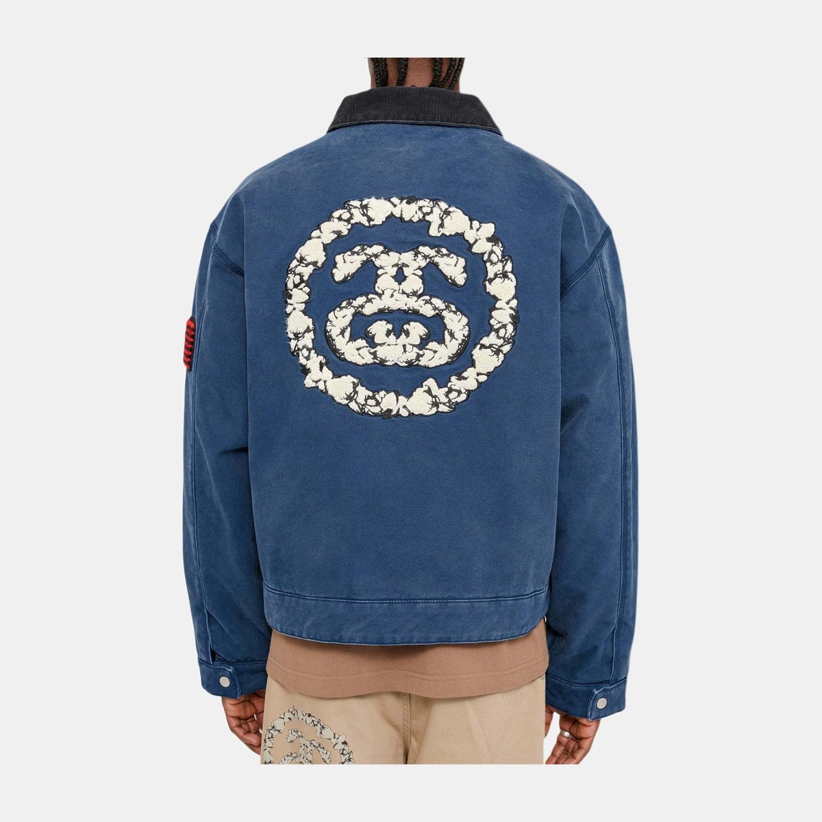 Stussy x Denim Tears SS25 Navy Jacket