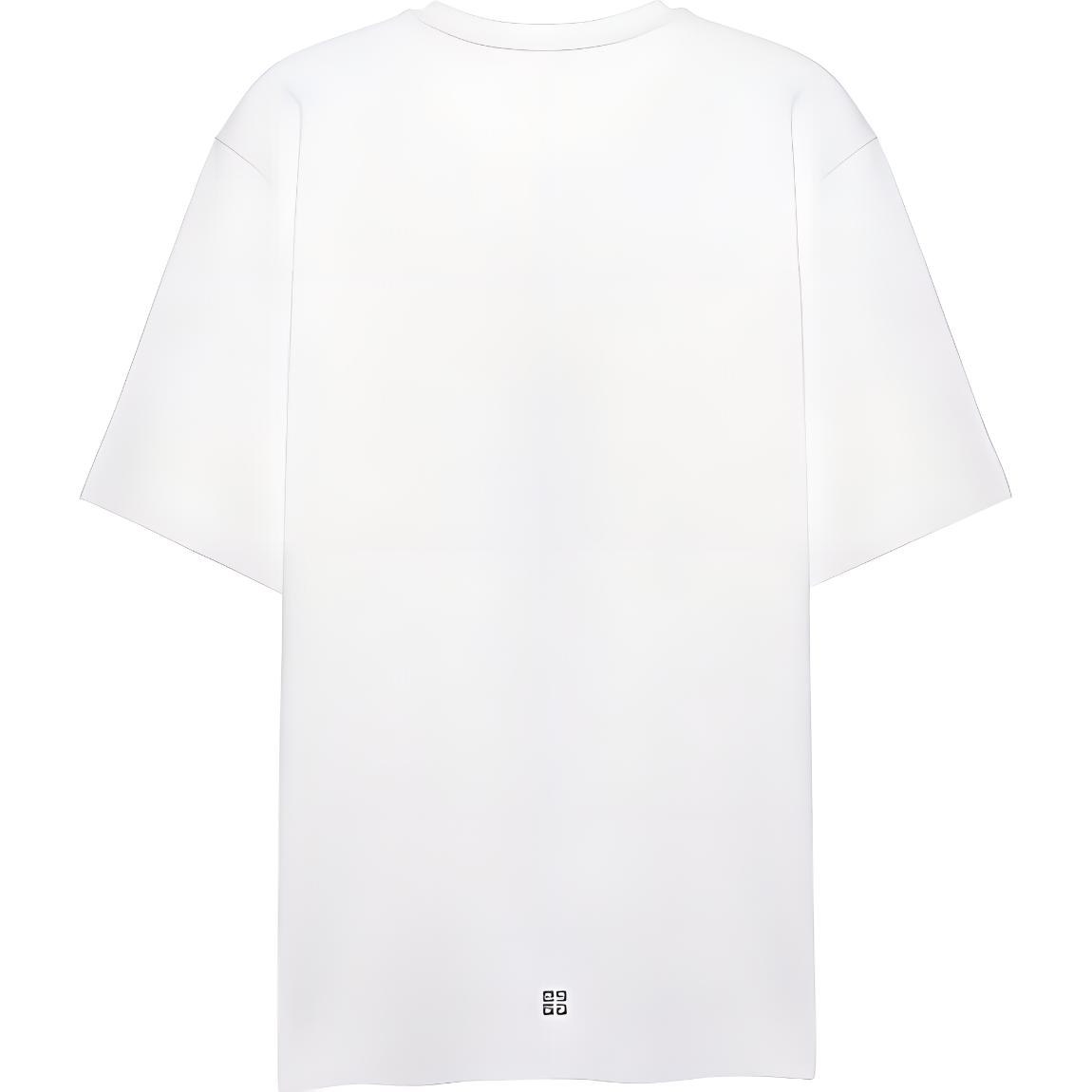 Givenchy Cartoon Logo T-Shirt White