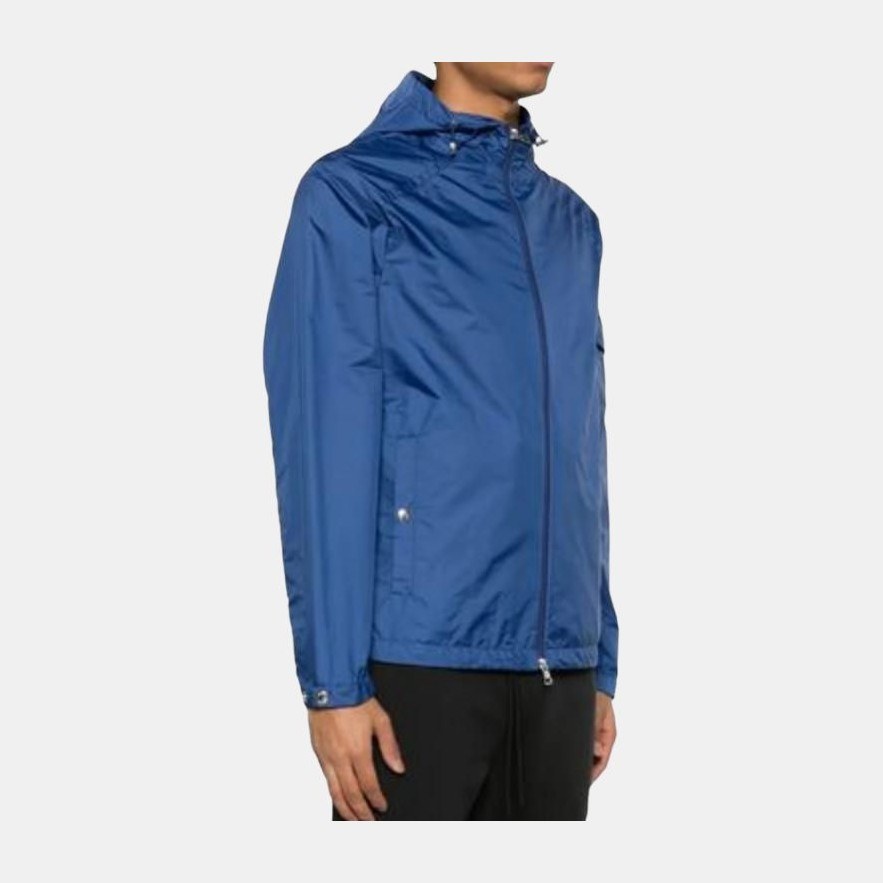 Moncler Hooded Jacket Blue