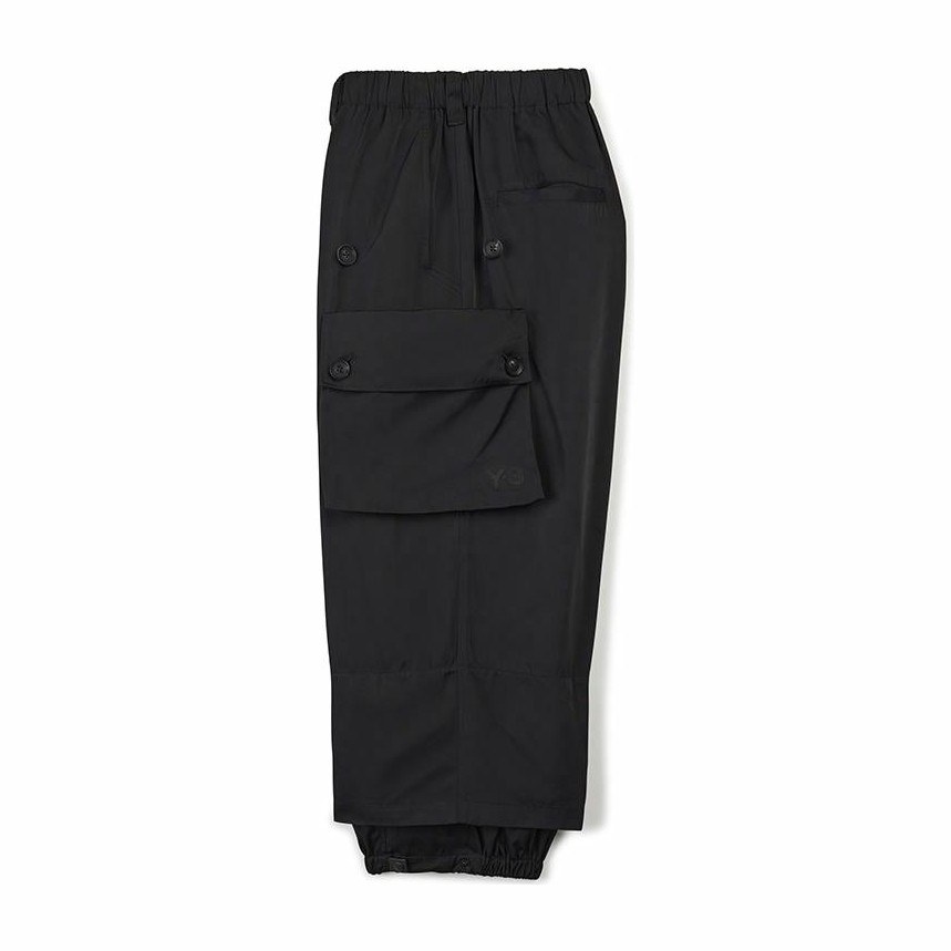 Y-3 Cuffed Twill Cargo Pants