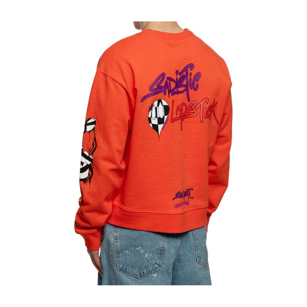 Chrome Hearts Crewneck Sweatshirt Orange