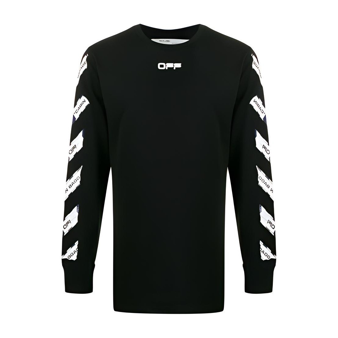 OFF-WHITE Airport Tape Long Sleeve Tee