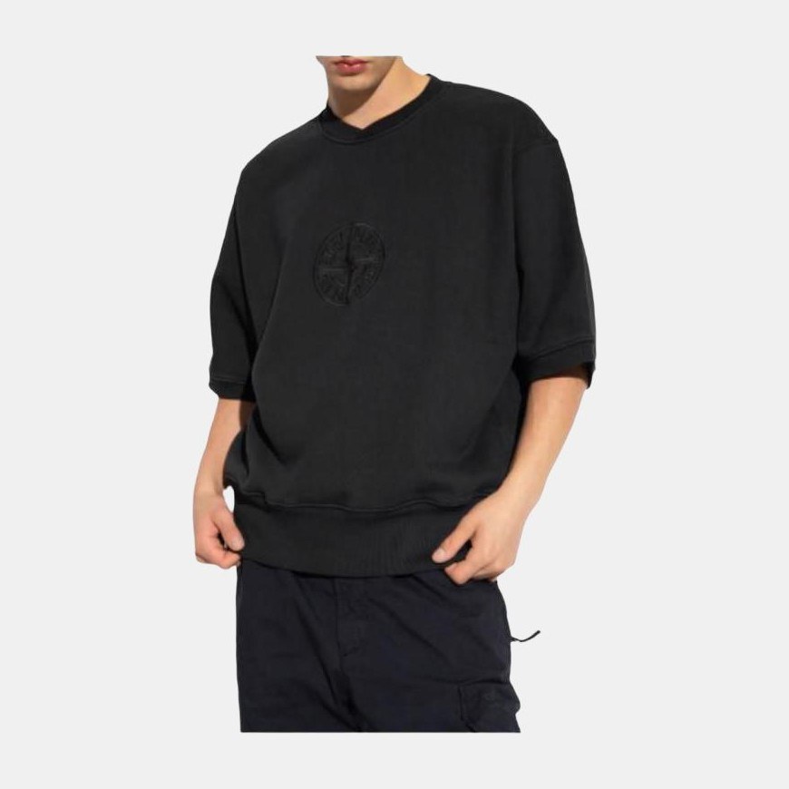 Stone Island Crewneck Sweatshirt Black