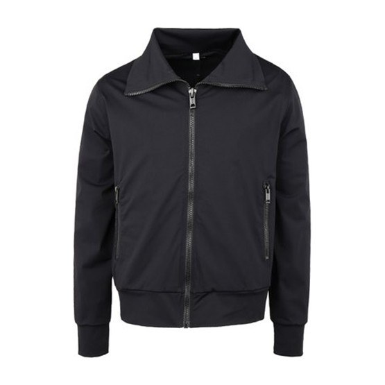 Burberry Logo Print Classic Jacket Black