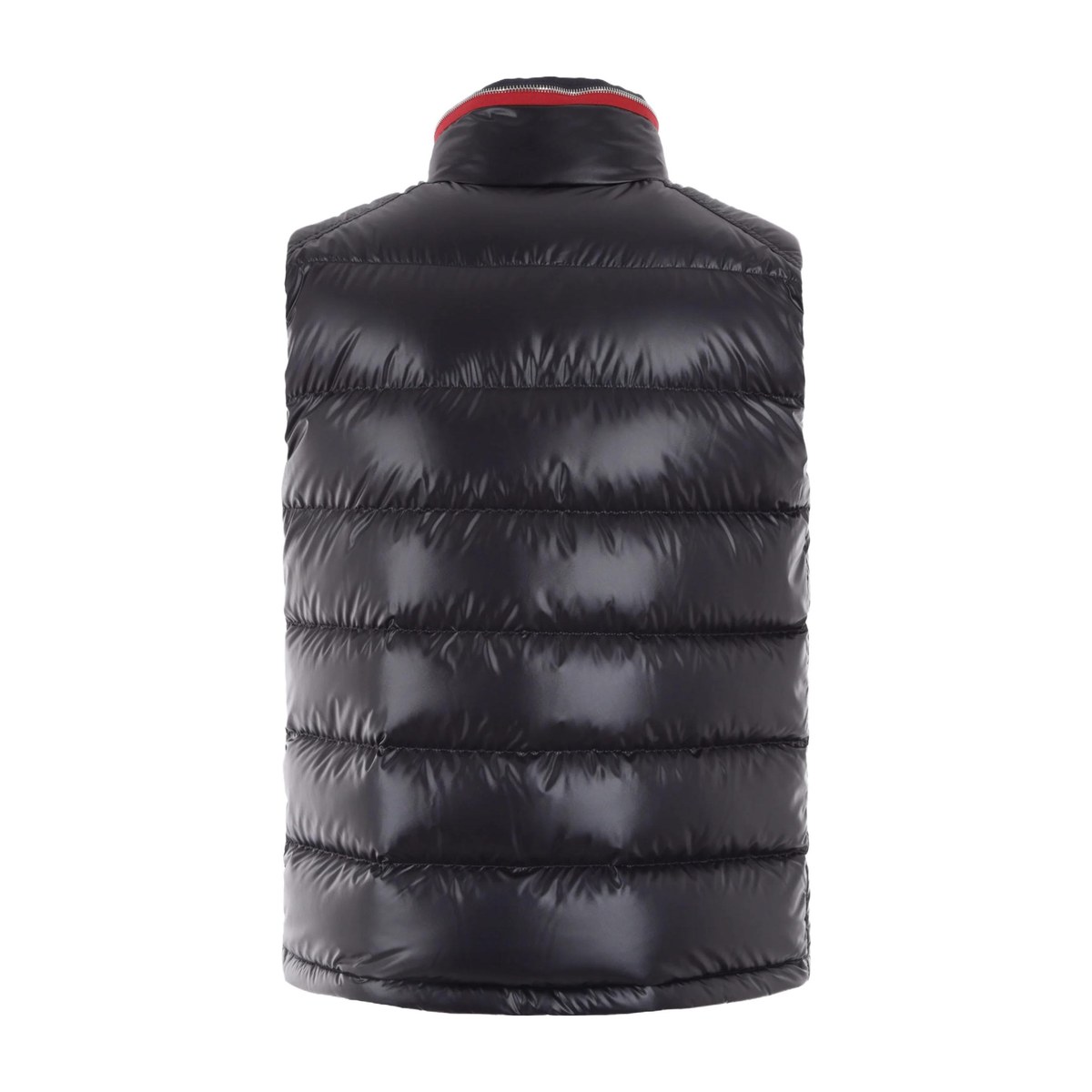 Moncler Logo Print Vest Navy