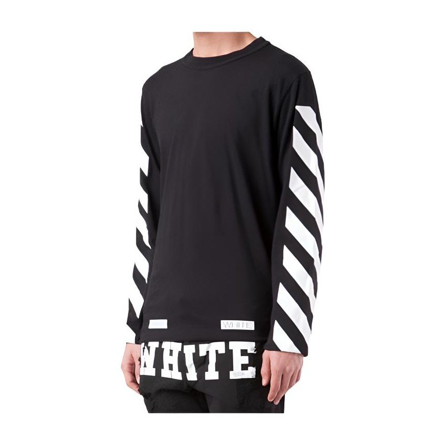 OFF-WHITE Long Sleeve Logo Tee