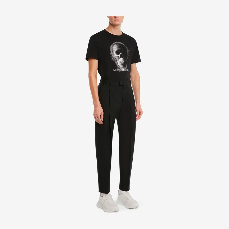 Alexander McQueen SS22 Skull Logo T-Shirt Black