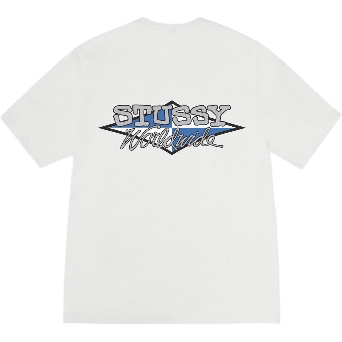 Stussy SS25 WORLDWIDE DIAMOND TEE PIGMENT DYED logoT