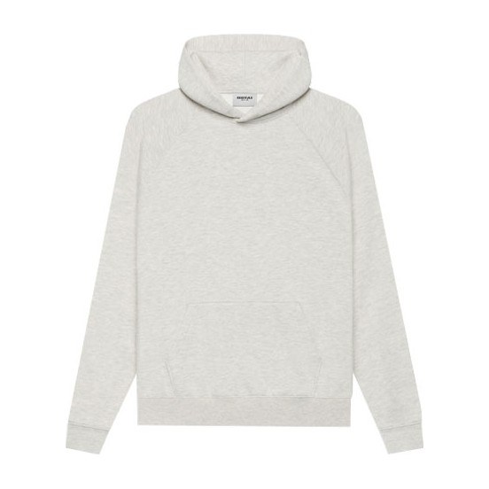 Fear of God Essentials SS21 Pullover Hoodie Light Heather Oatmeal