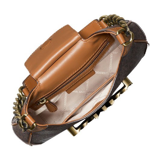 Michael Kors Hally Acorn Brown