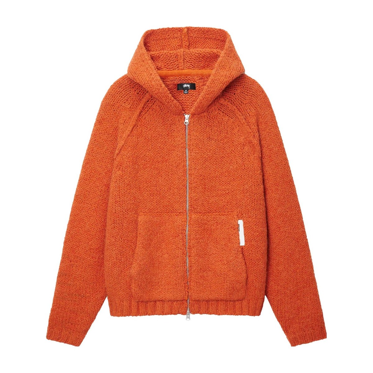 Stussy Chunky Knit Zip Hoodie