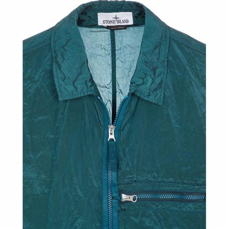 Stone Island Nylon Metal Jacket Bottle Green