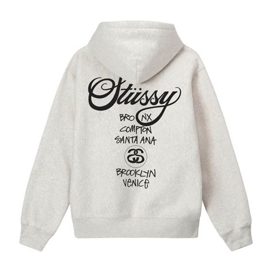 Stussy Dsm World Tour Zip Hoodie
