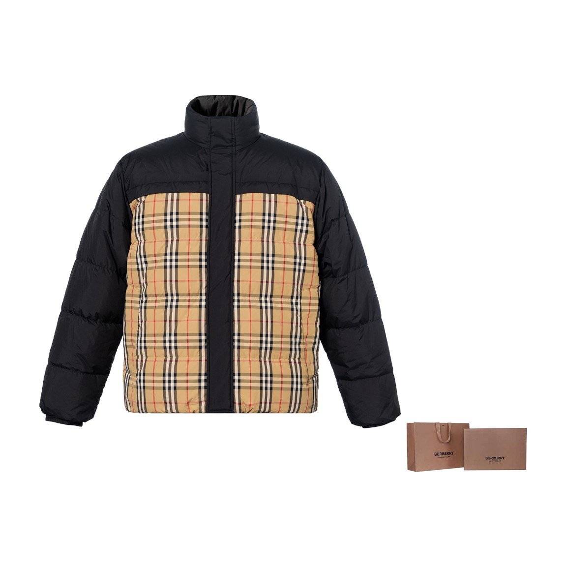 Burberry Puffer Jacket Black