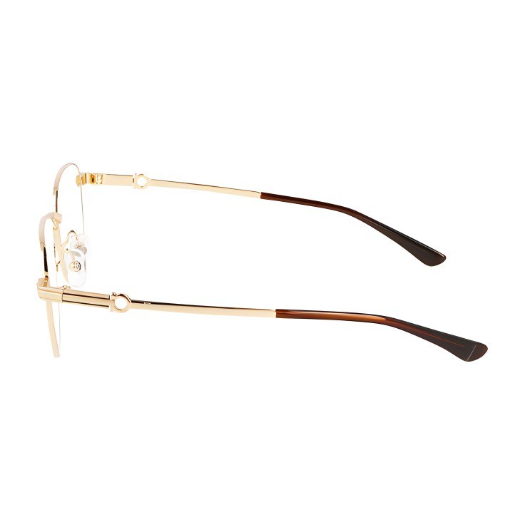 Ferragamo Optical Frame Square Titanium