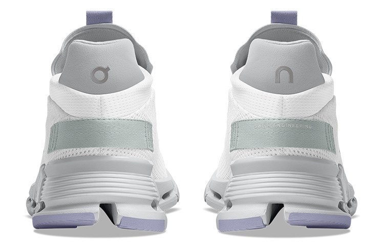 On Cloudnova White Glacier Grey