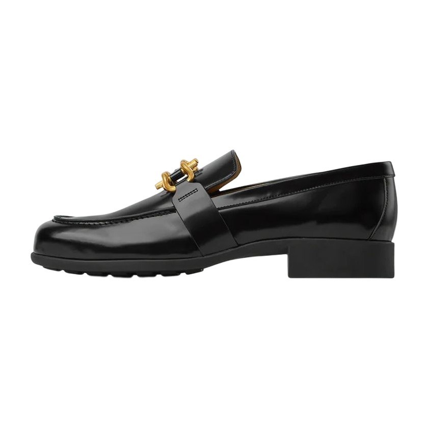 Bottega Veneta Leather Loafers Black