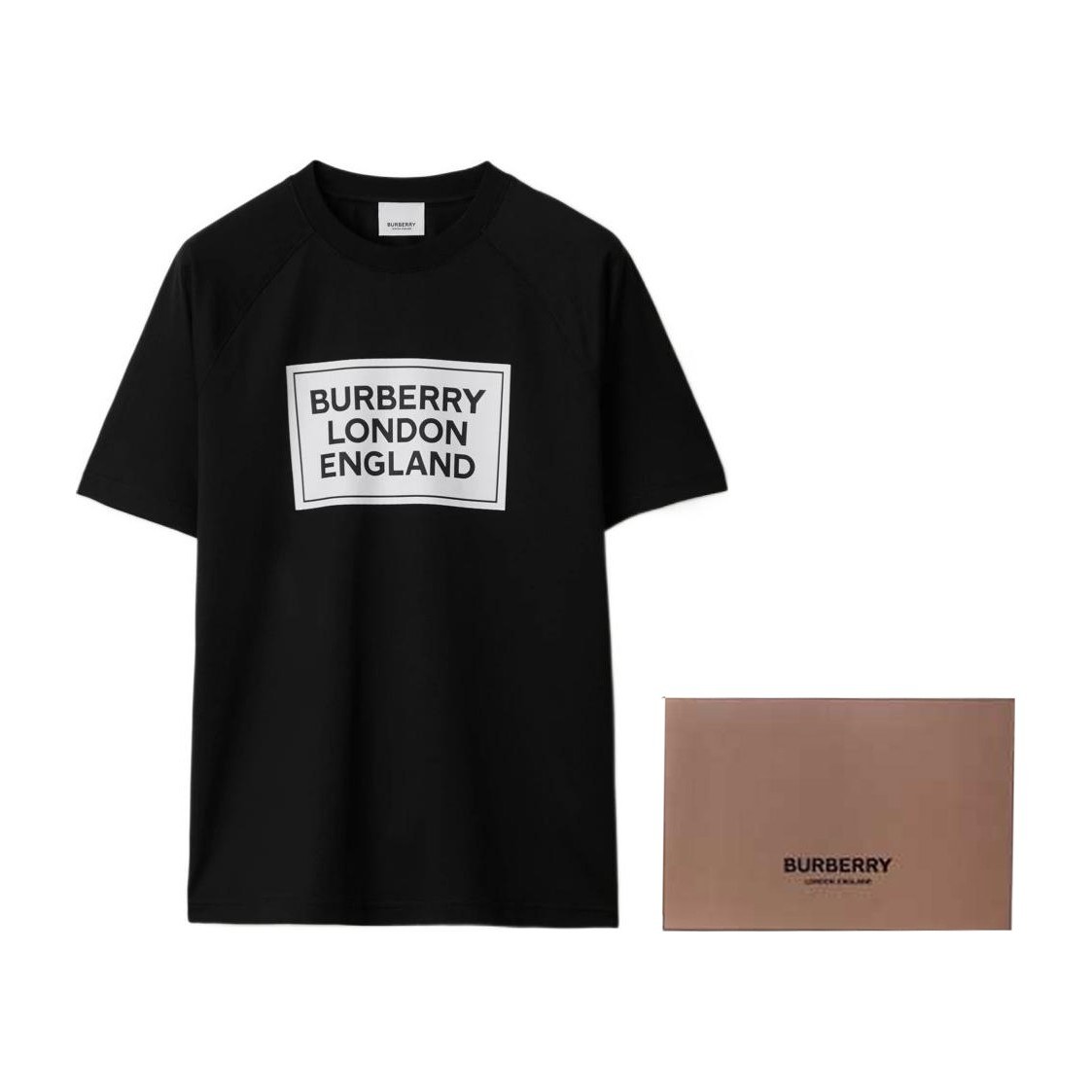 Burberry Letter Logo SS24 T-Shirt Black