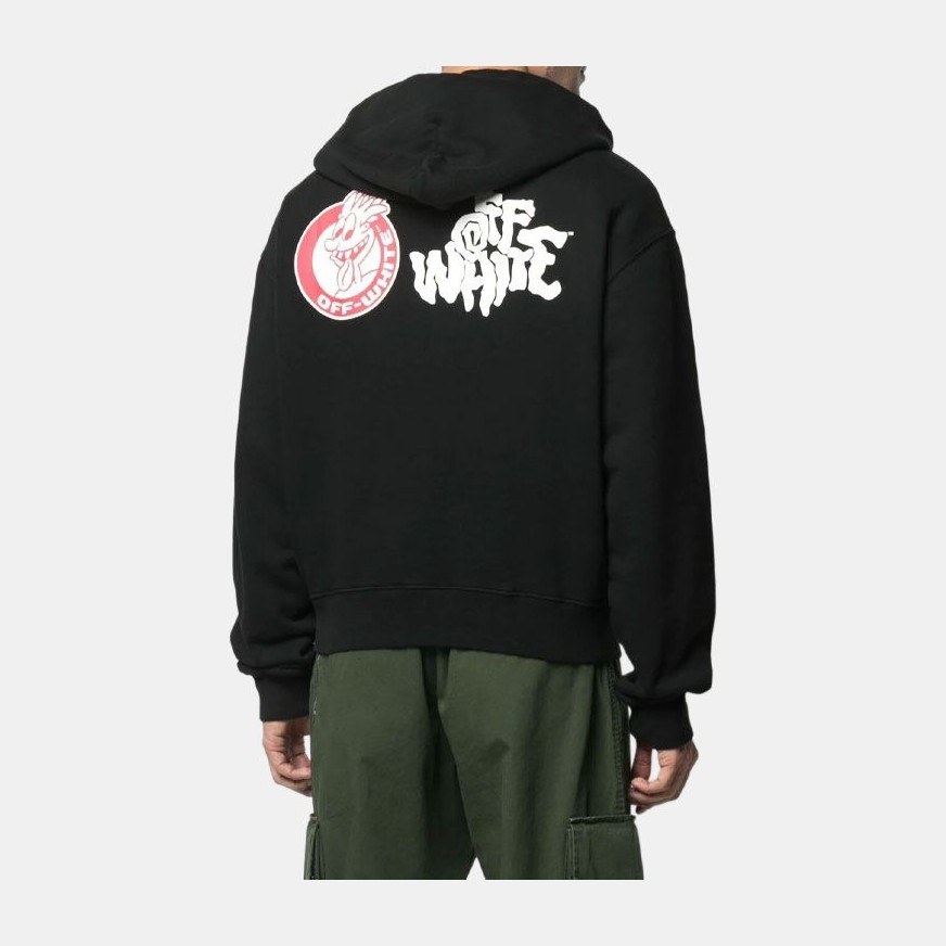 OFF-WHITE SS21 Red Tongue Out Hoodie