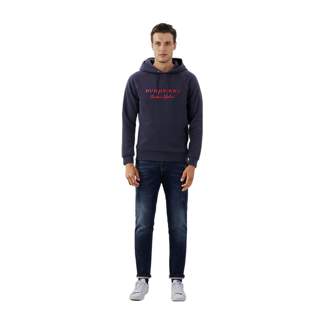 Burberry Hoodie Navy