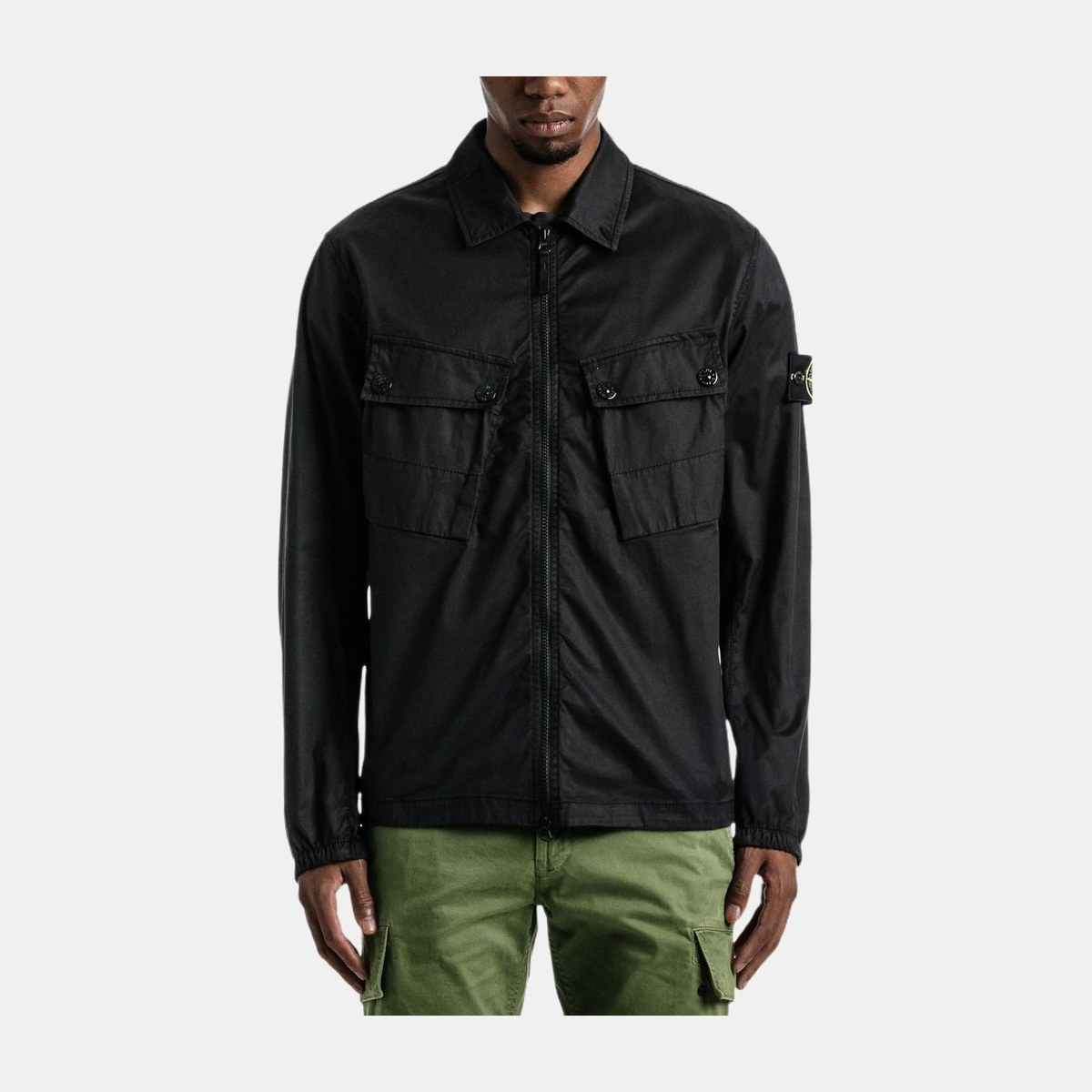 Stone Island FW22 Black Shirt Jacket