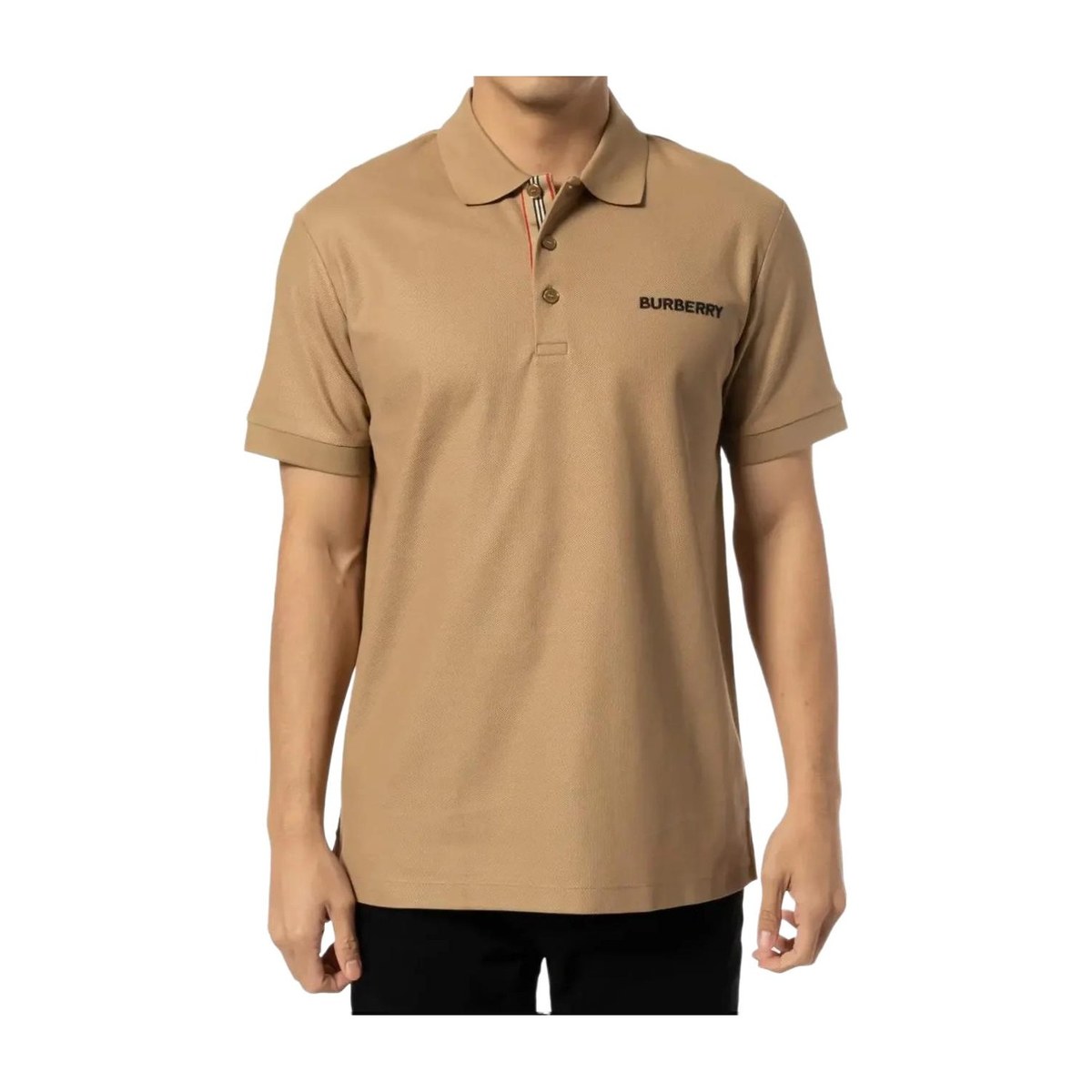 Burberry Polo Shirt Camel