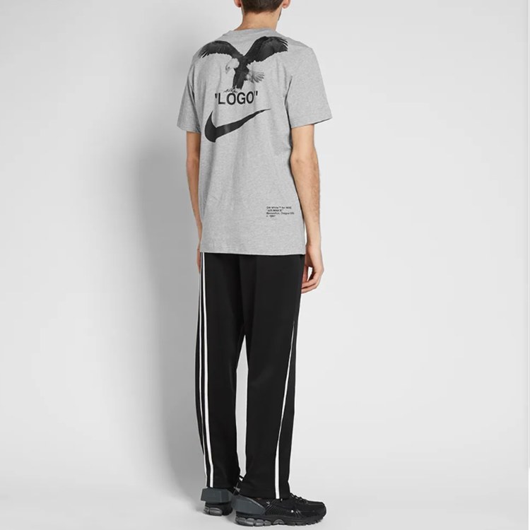 OFF-WHITE x Nike Eagle Logo T-Shirt Grey