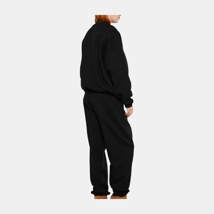 Fear of God Essentials Fleece Crewneck Obsidian Black