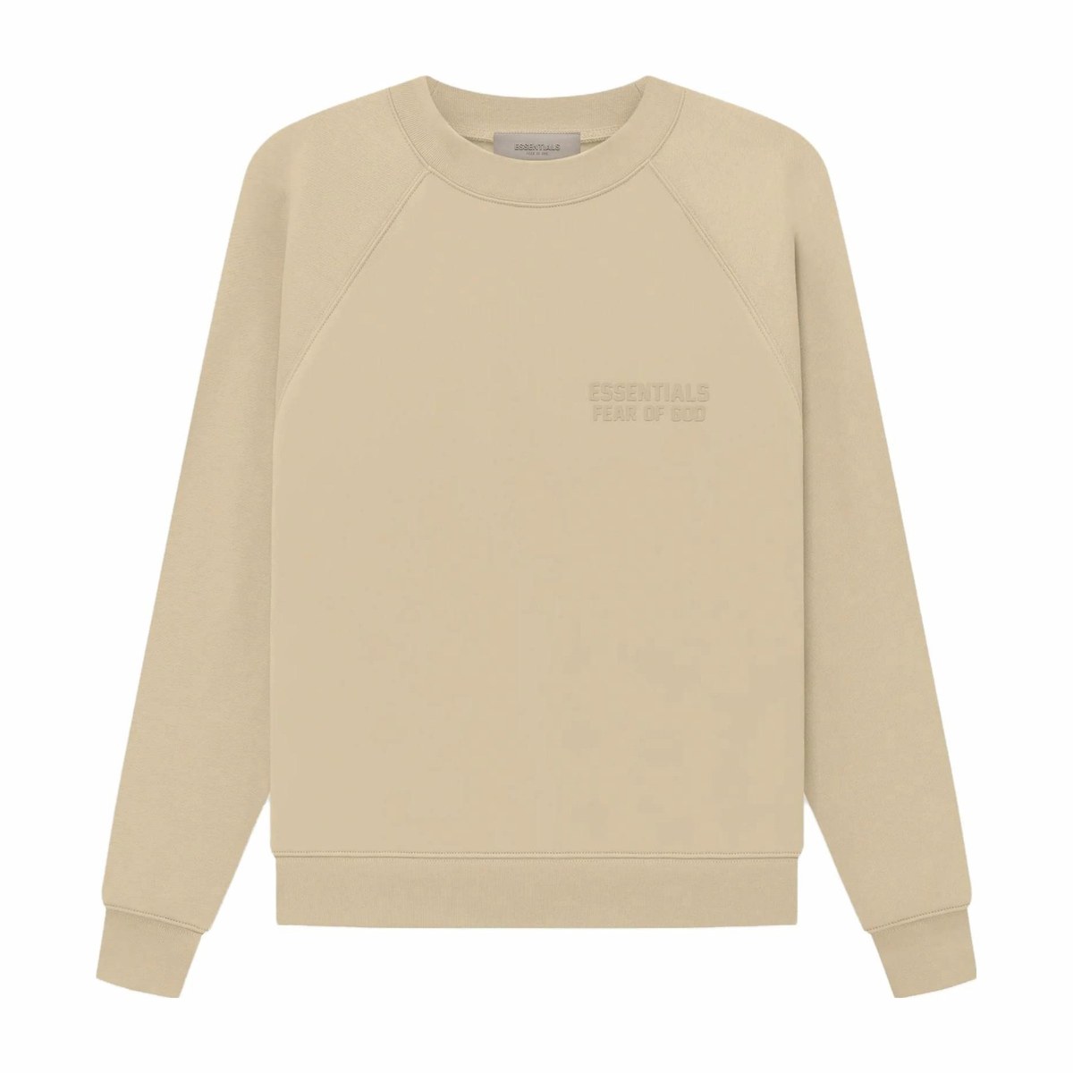 Fear of God Essentials Crewneck Sweatshirt Sand Logo