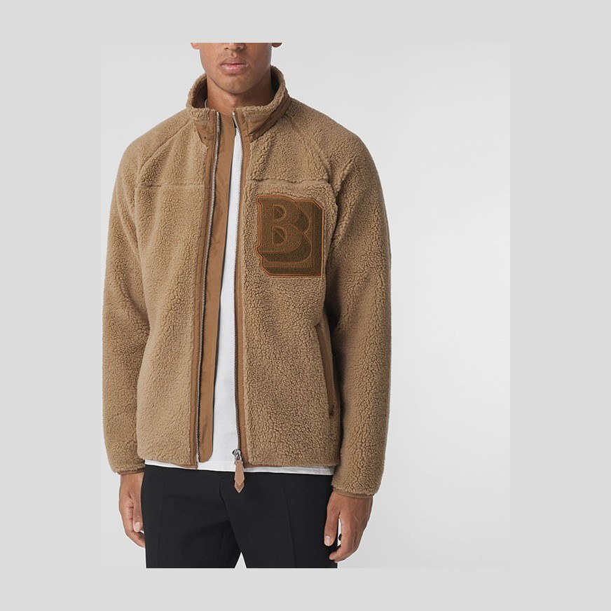 Burberry Logo Jacket Brown