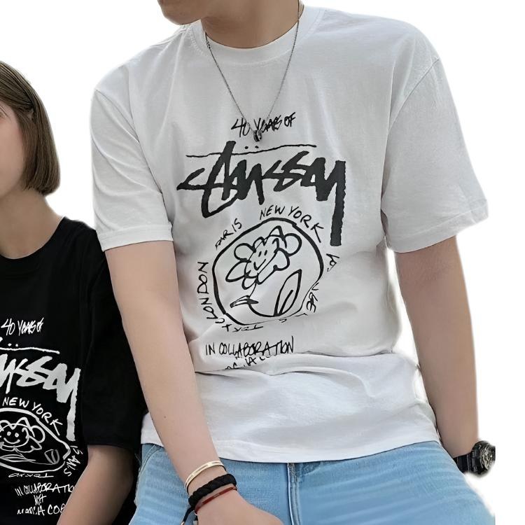 Stussy x Marc Jacobs 40th Anniversary T-Shirt White