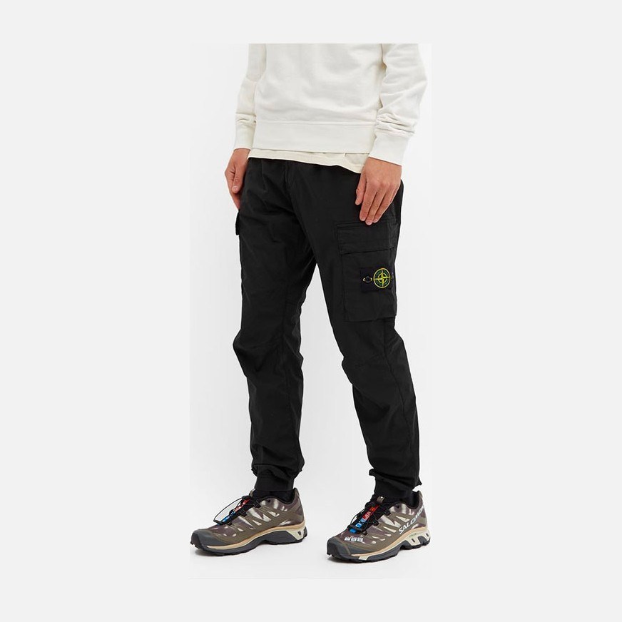 Stone Island SS22 Cargo Pants Black
