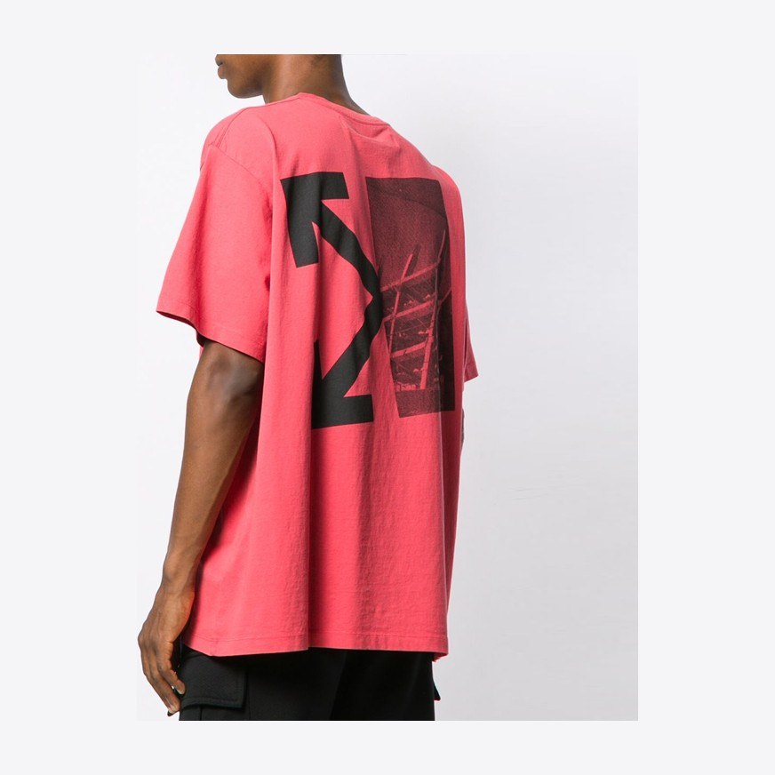 OFF-WHITE FW19 Splitted Arrows Tee