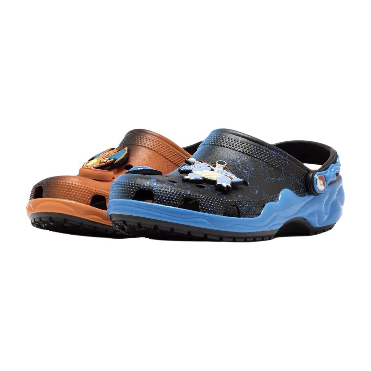 Crocs Classic Clog Pokémon Charizard vs. Blastoise Black
