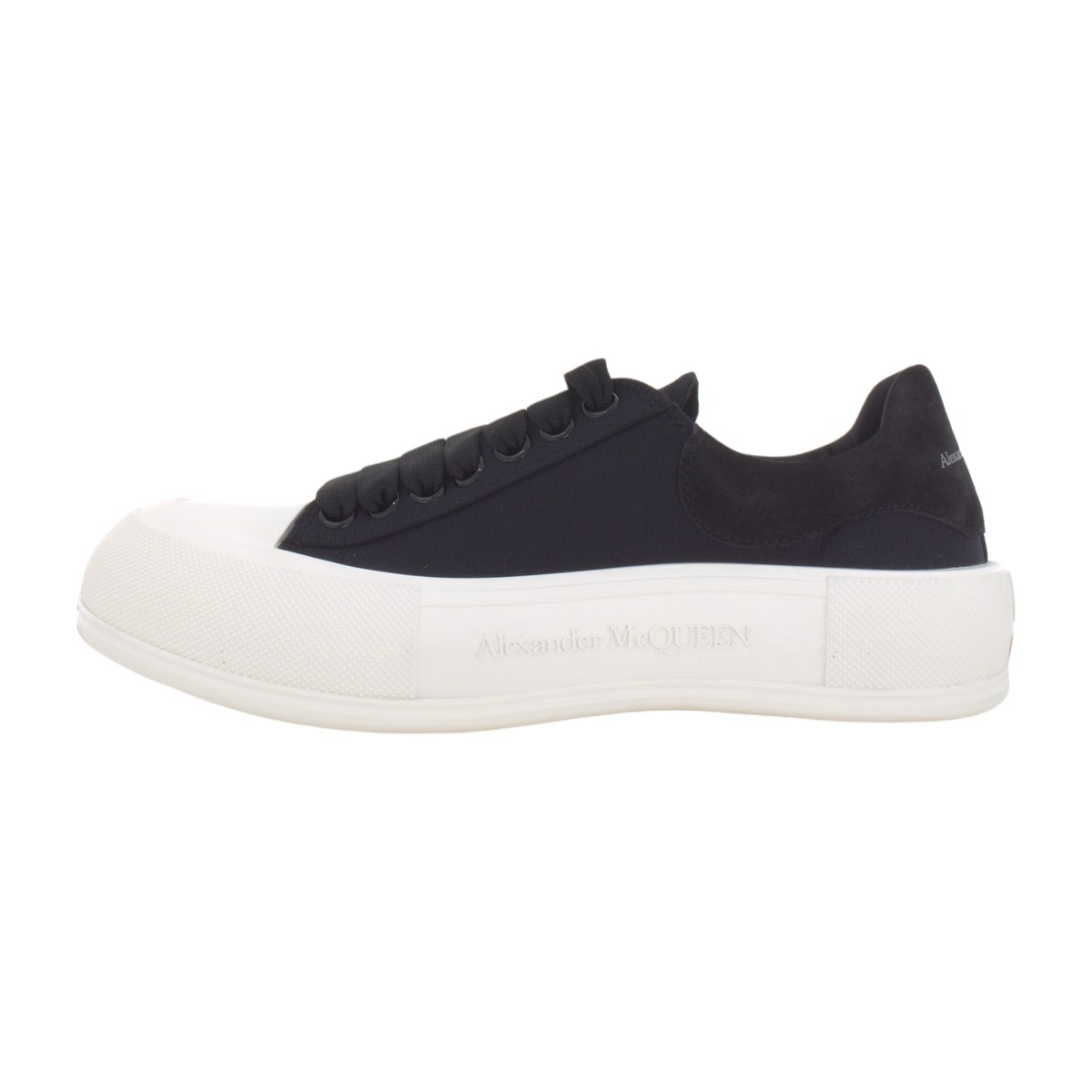 Alexander McQueen Deck Plimsoll Black