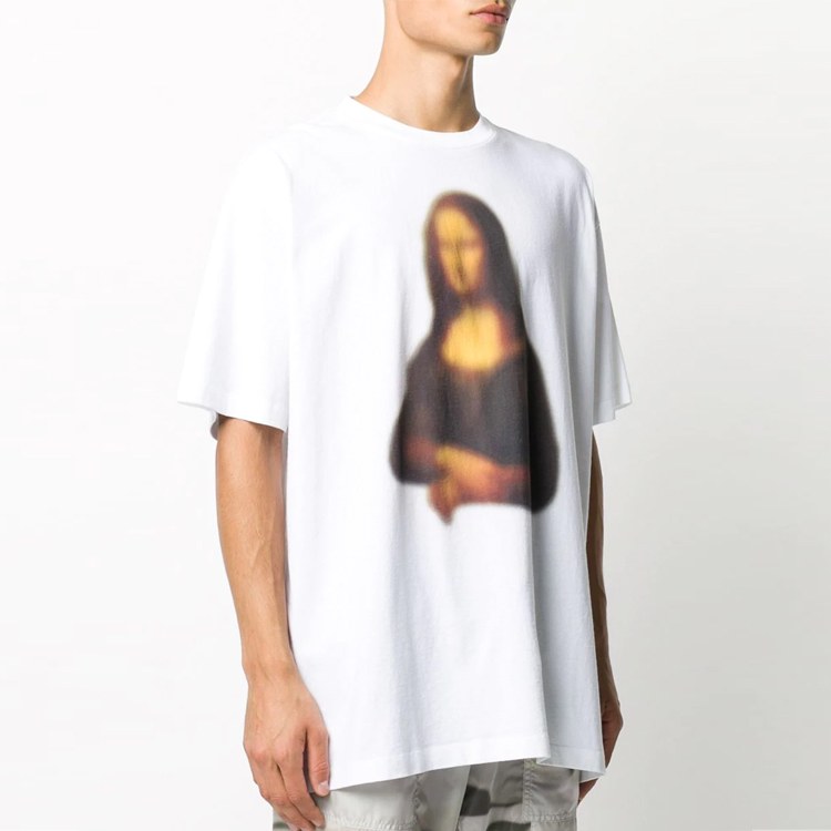 OFF-WHITE Mona Lisa SS21 T-Shirt White