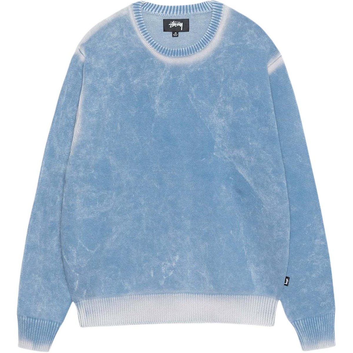 Stussy FW24 Faded Cotton Knit Crew