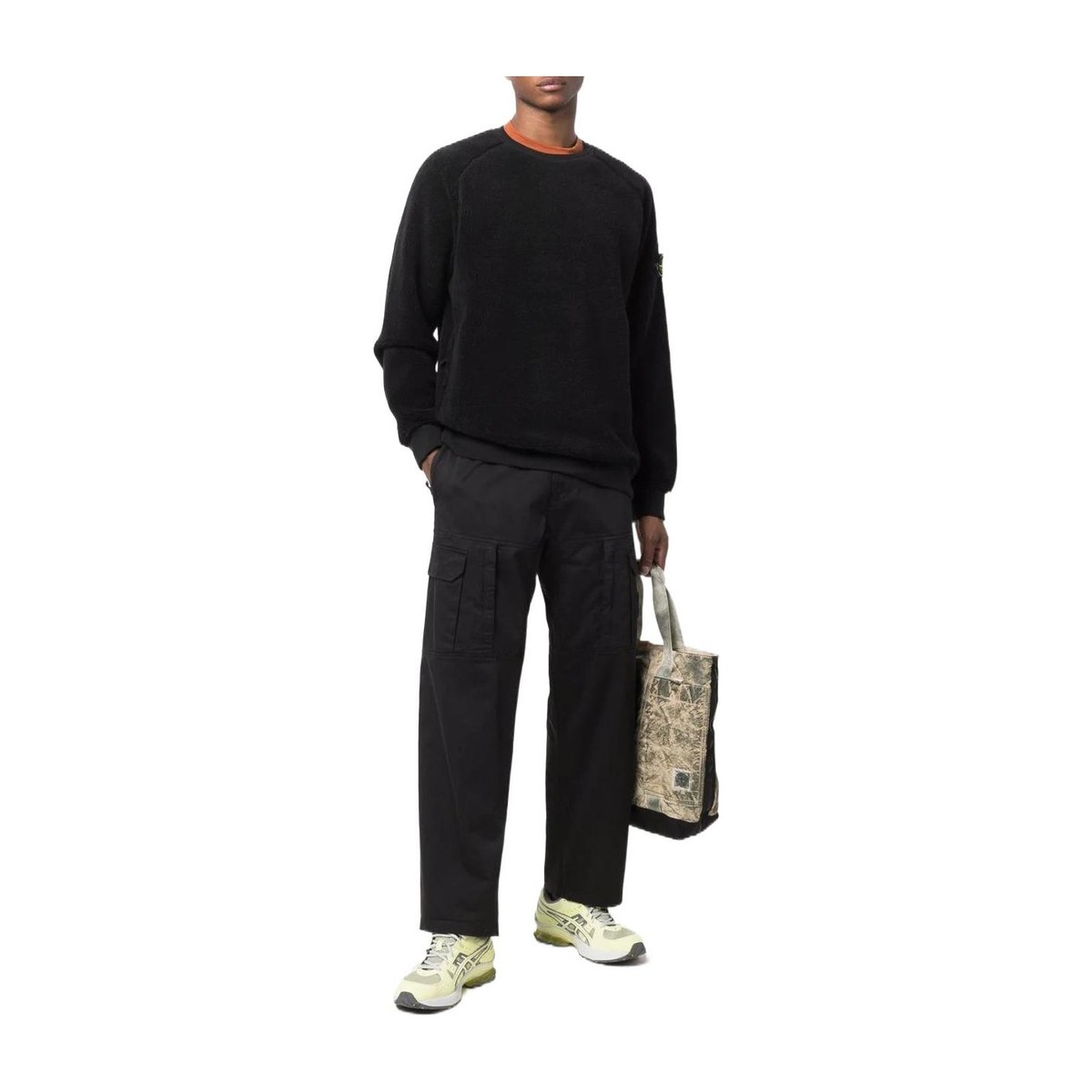 Stone Island Crewneck Sweatshirt Black