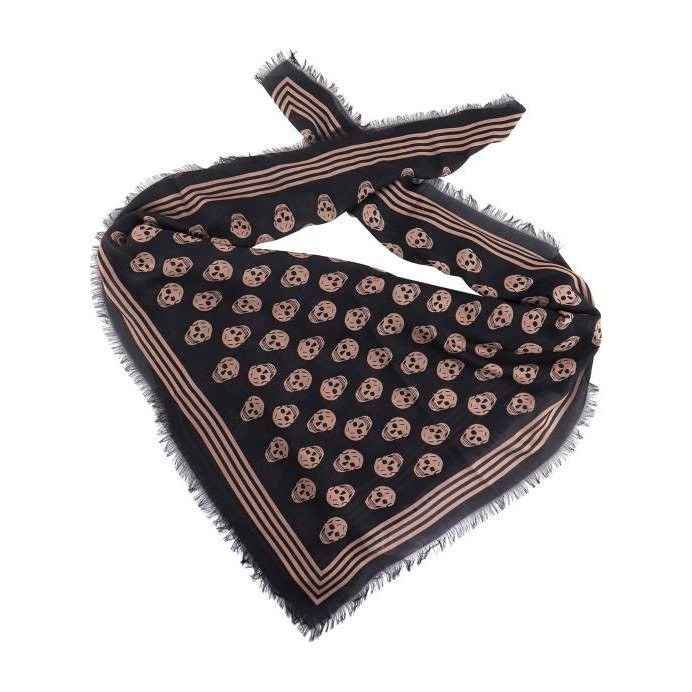 Alexander McQueen Skull Print Scarf