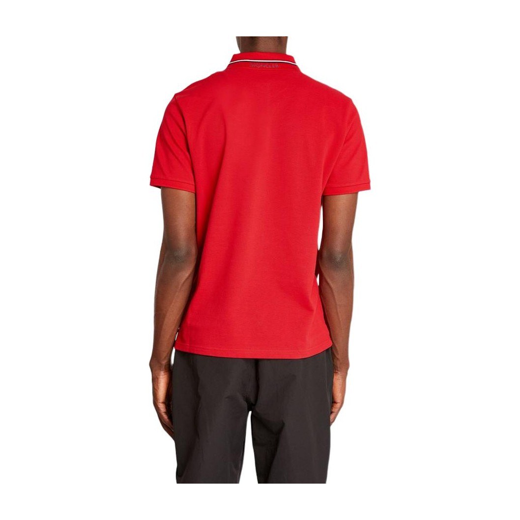 Moncler Polo Shirt Red