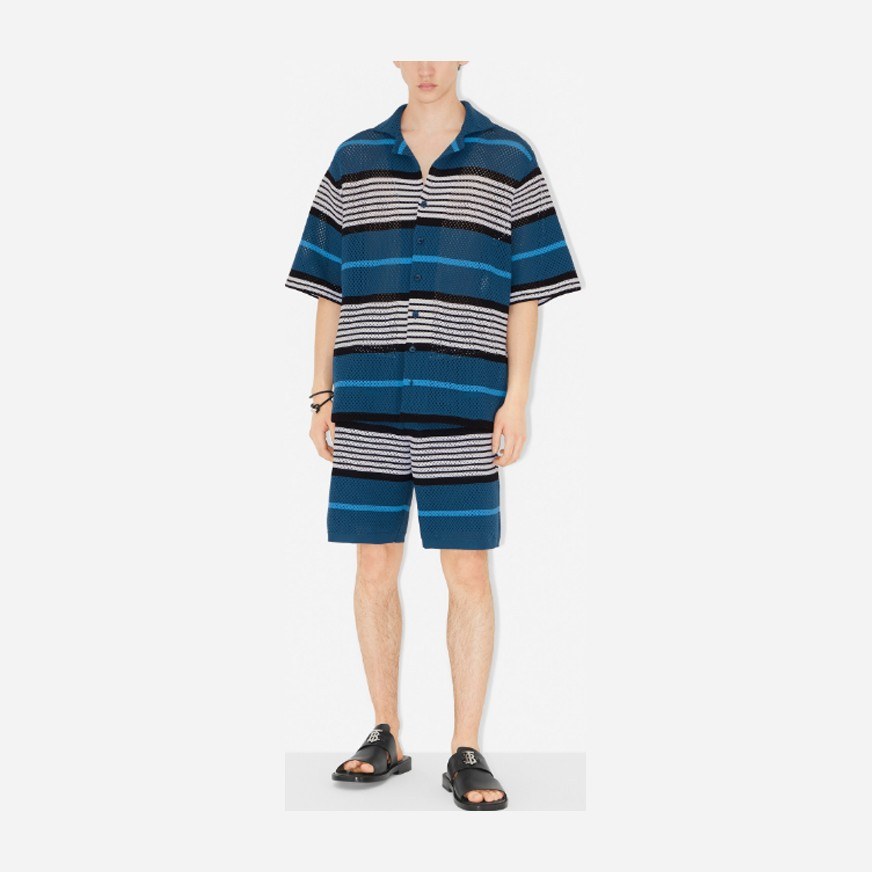 Burberry SS23 Navy Mesh Shorts