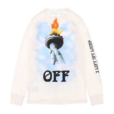 OFF-WHITE Statue of Liberty Crewneck Sweatshirt