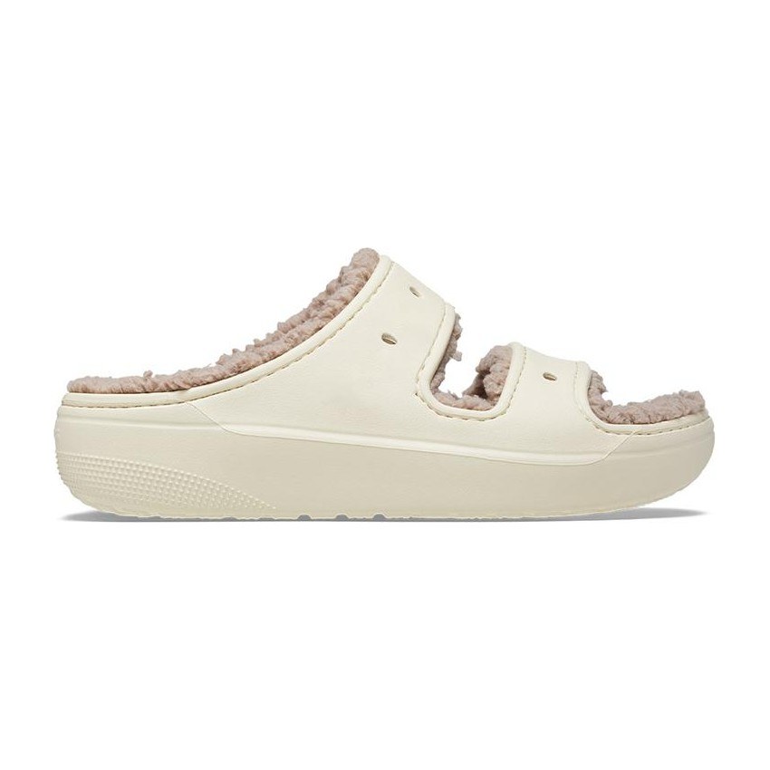 Crocs Classic Lined Clog Bone White