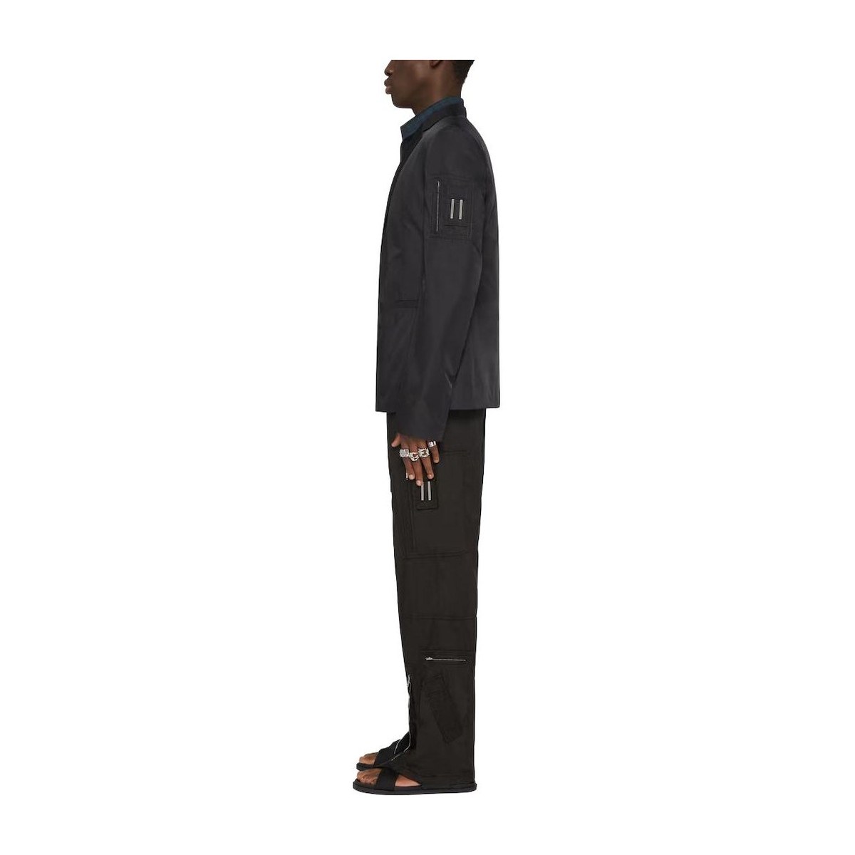 Givenchy FW23 Black Straight-Leg Pants