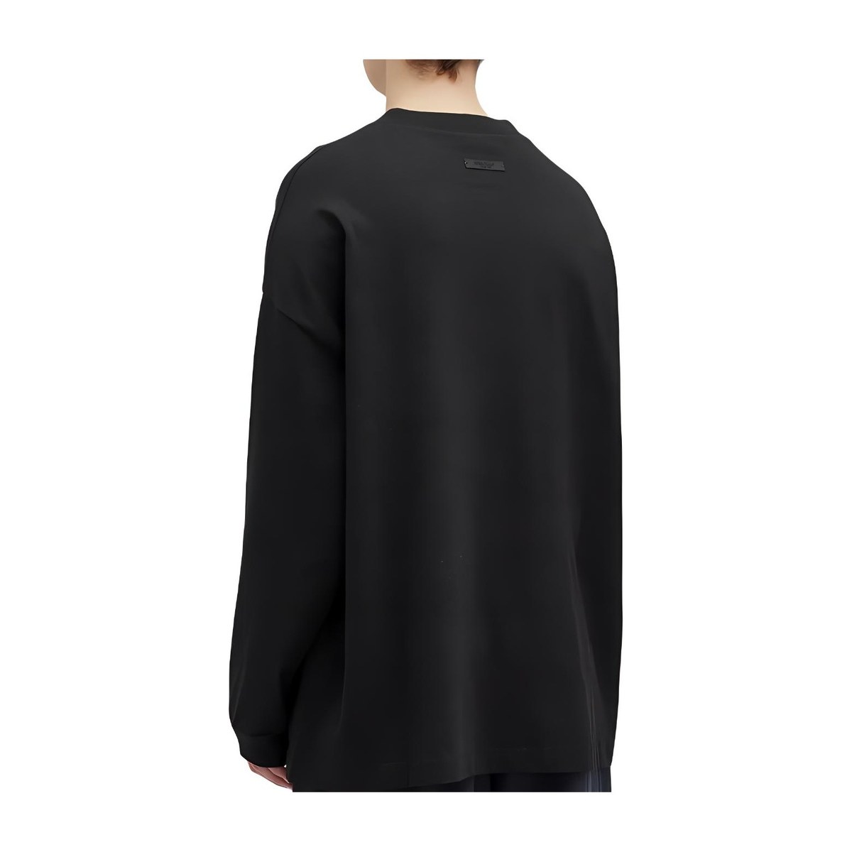Fear of God Essentials Jersey Long Sleeve Tee Black