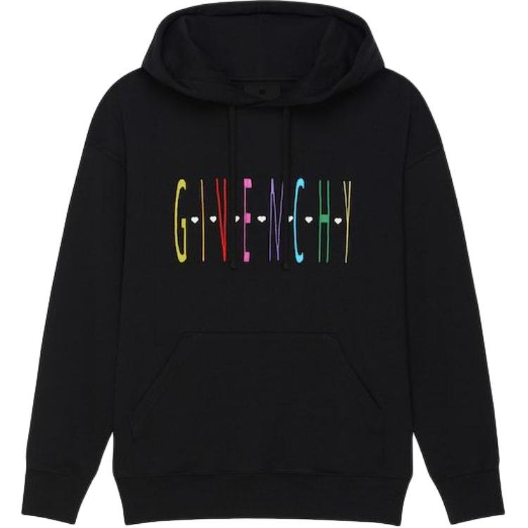 Givenchy SS23 Logo Hoodie Black