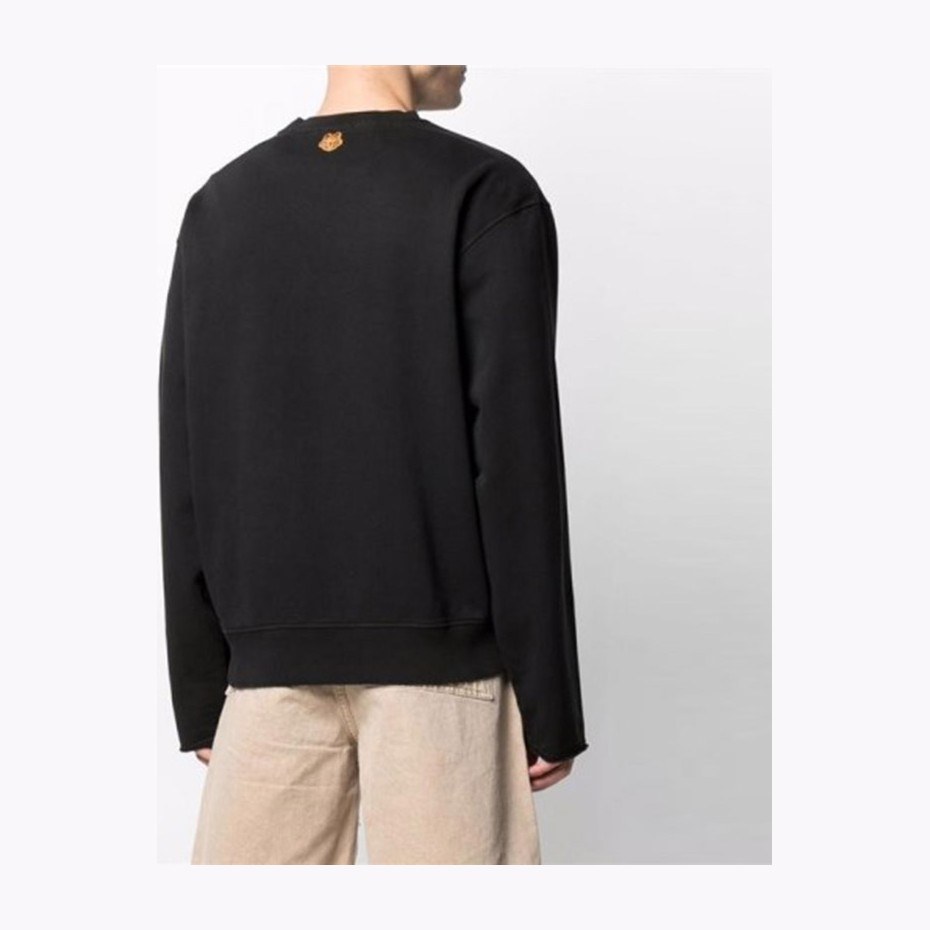 KENZO Tiger Head Crewneck Sweatshirt Black