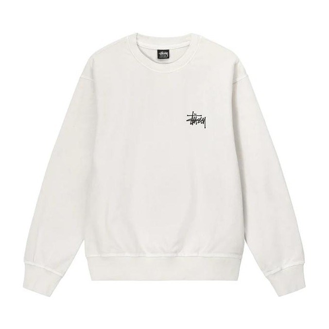 Stussy Basic Pigment Dyed Crew