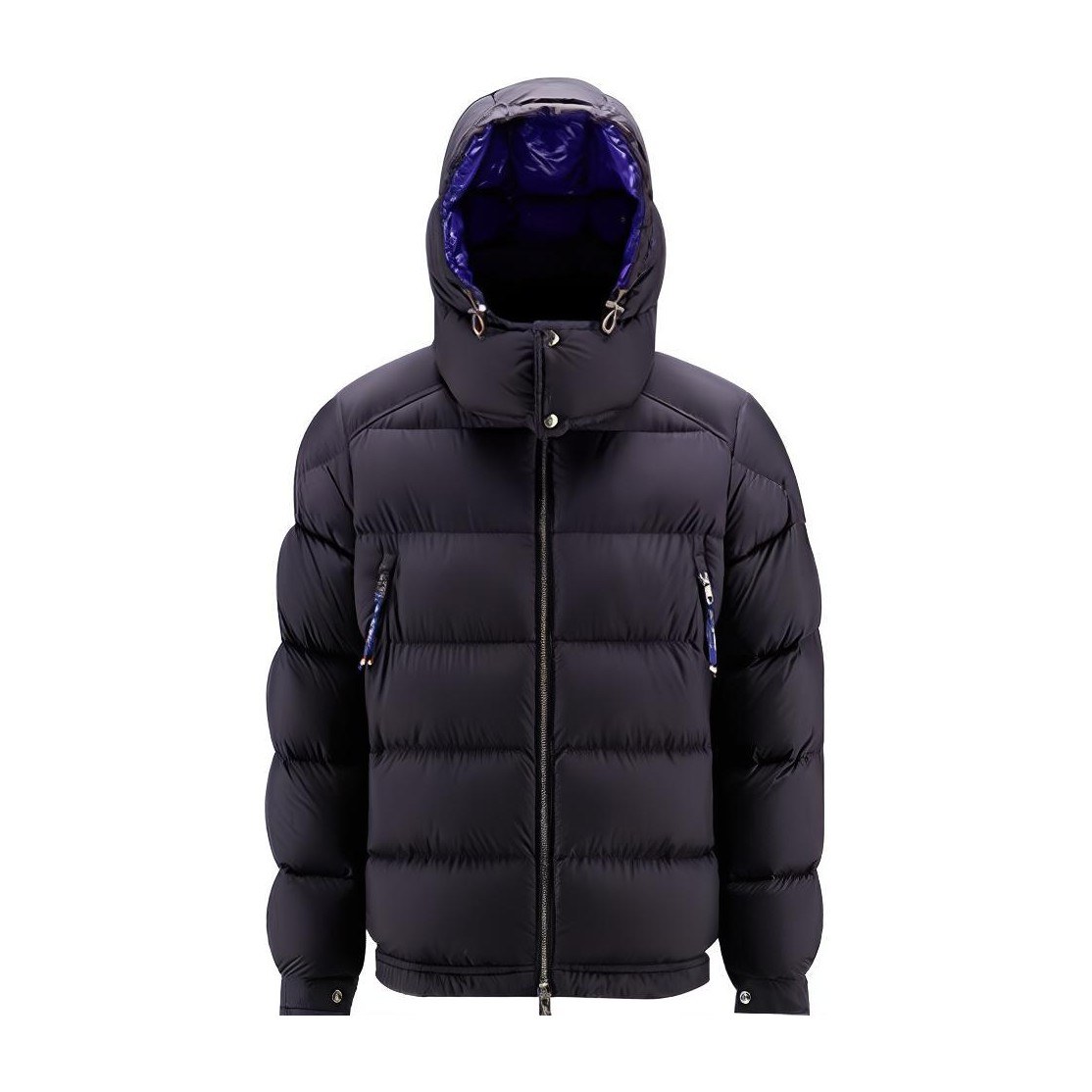Moncler FW22 Hoodie Down Jacket Blue