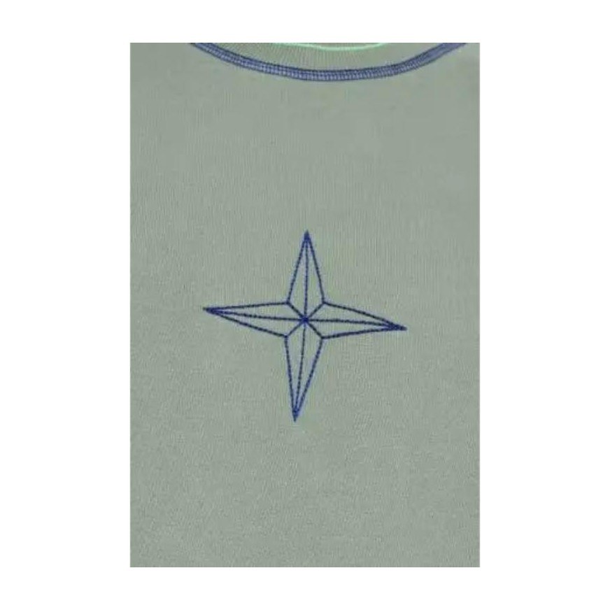 Stone Island Logo Crewneck Sweatshirt Green